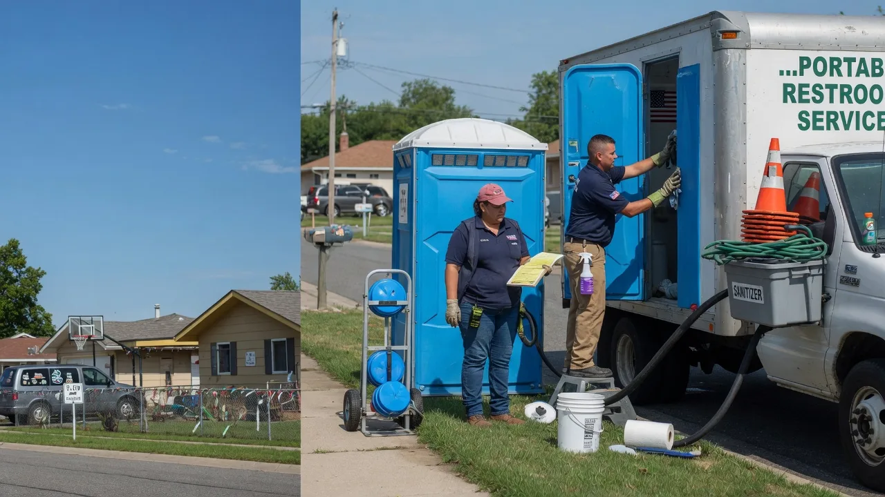 Porta Potty Rental in Piper City, IL near me